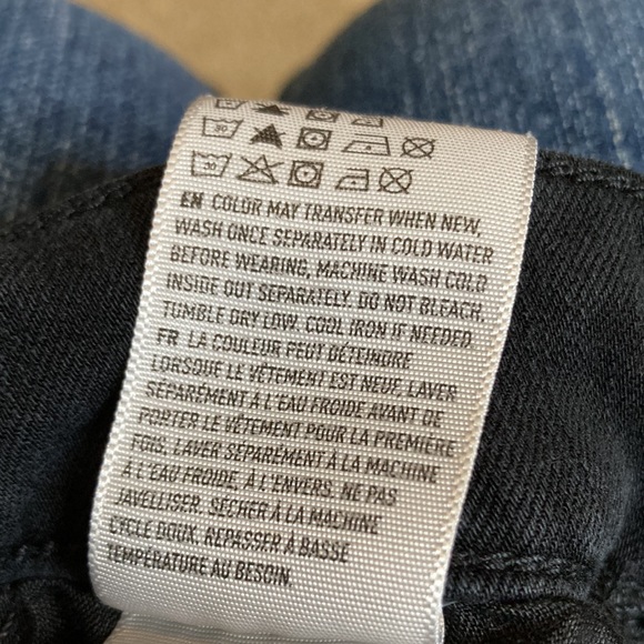 American Eagle size 8 high rise black jeggings. - Picture 10 of 11